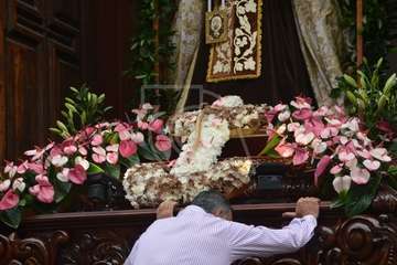 Misa y procesión de la Virgen de Telde en Los Llanos de Telde (Foto TA)
